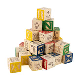 Wooden Block Set ABC 123 Number Block Set