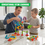 113 Pieces Marble Run Game