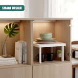 Kitchen Cabinet Stackable Insert Storage Shelf