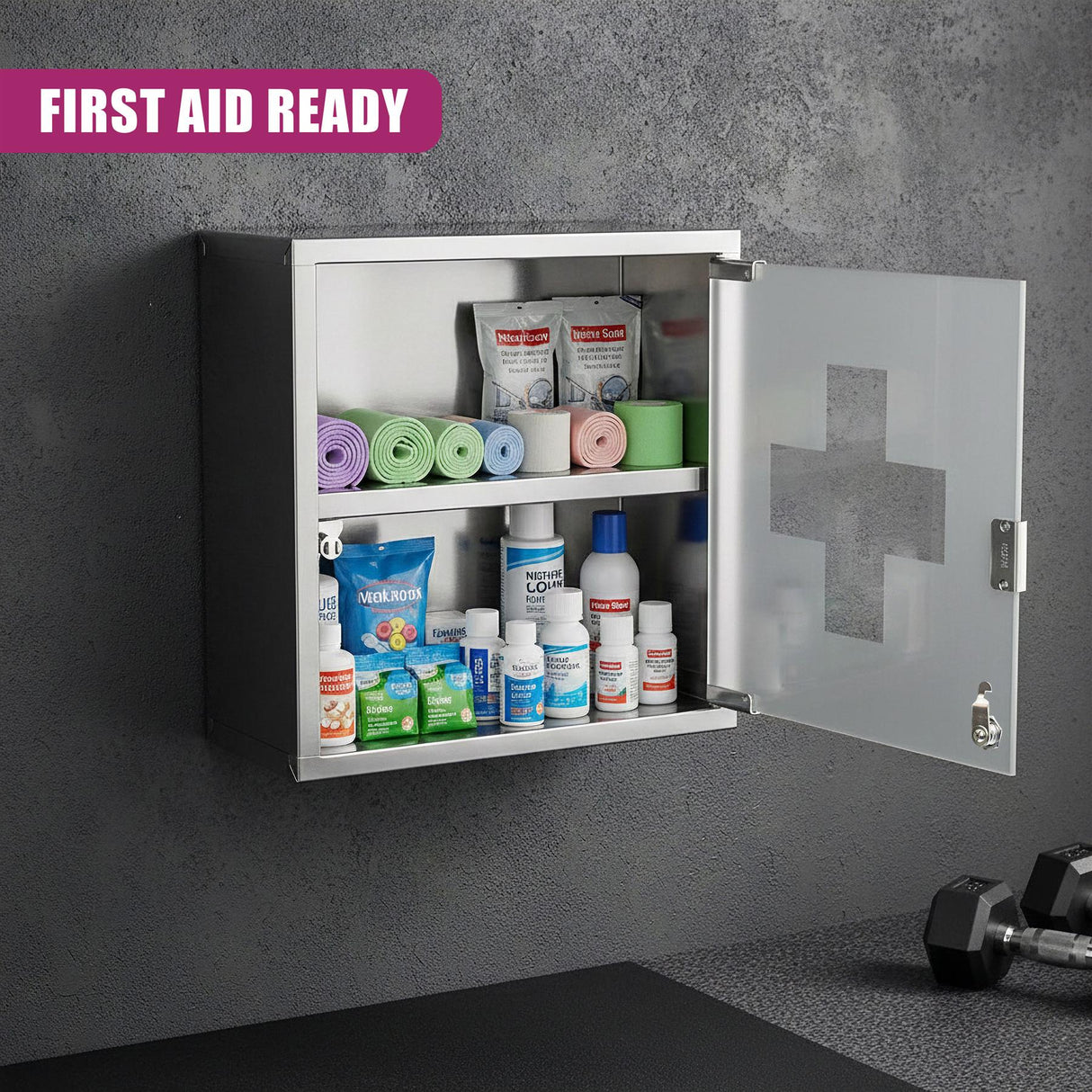 Wall Mountable Medicine Cabinet