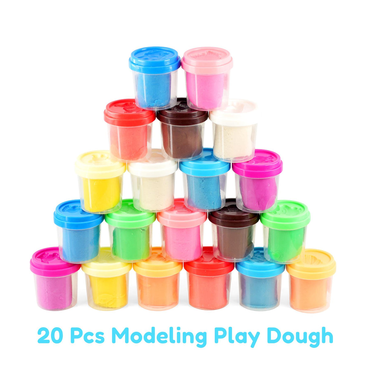 The Magic Toy Shop Kids 62 Pieces Dough Kit