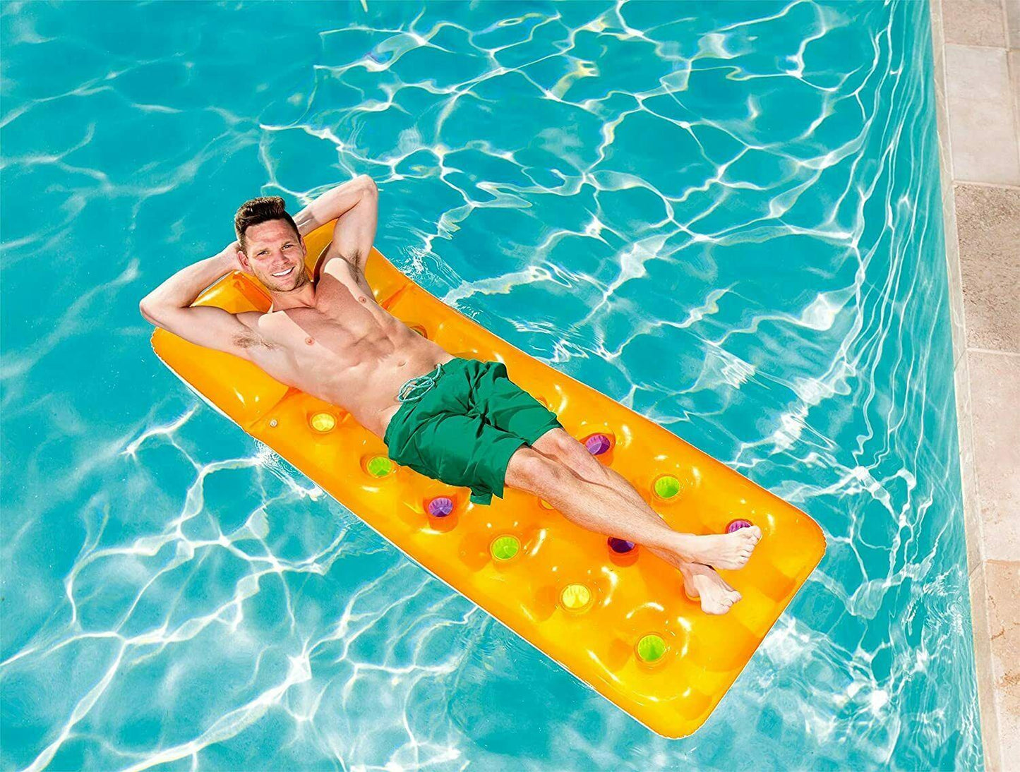 Inflatable Pocket Fashion Lounger by Bestway - UKBuyZone