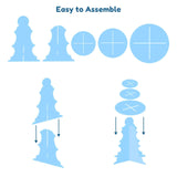 3 Tier Cardboard Cupcake Stand by GEEZY - UKBuyZone