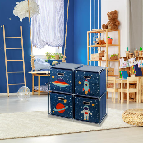 Kids Space Design Storage Cubes by The Magic Toy Shop - UKBuyZone