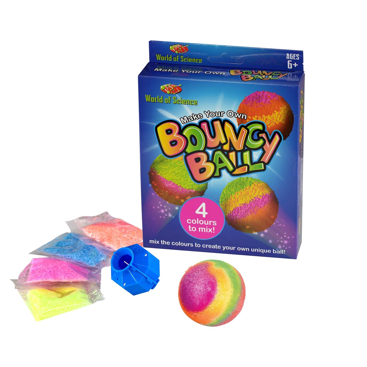 Make Your Own Bouncy Ball Kids Art Craft Set by The Magic Toy Shop - UKBuyZone