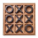 Wooden Noughts and Crosses Game