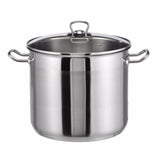 GEEZY 15 Litre Stock Pot With Glass Lid