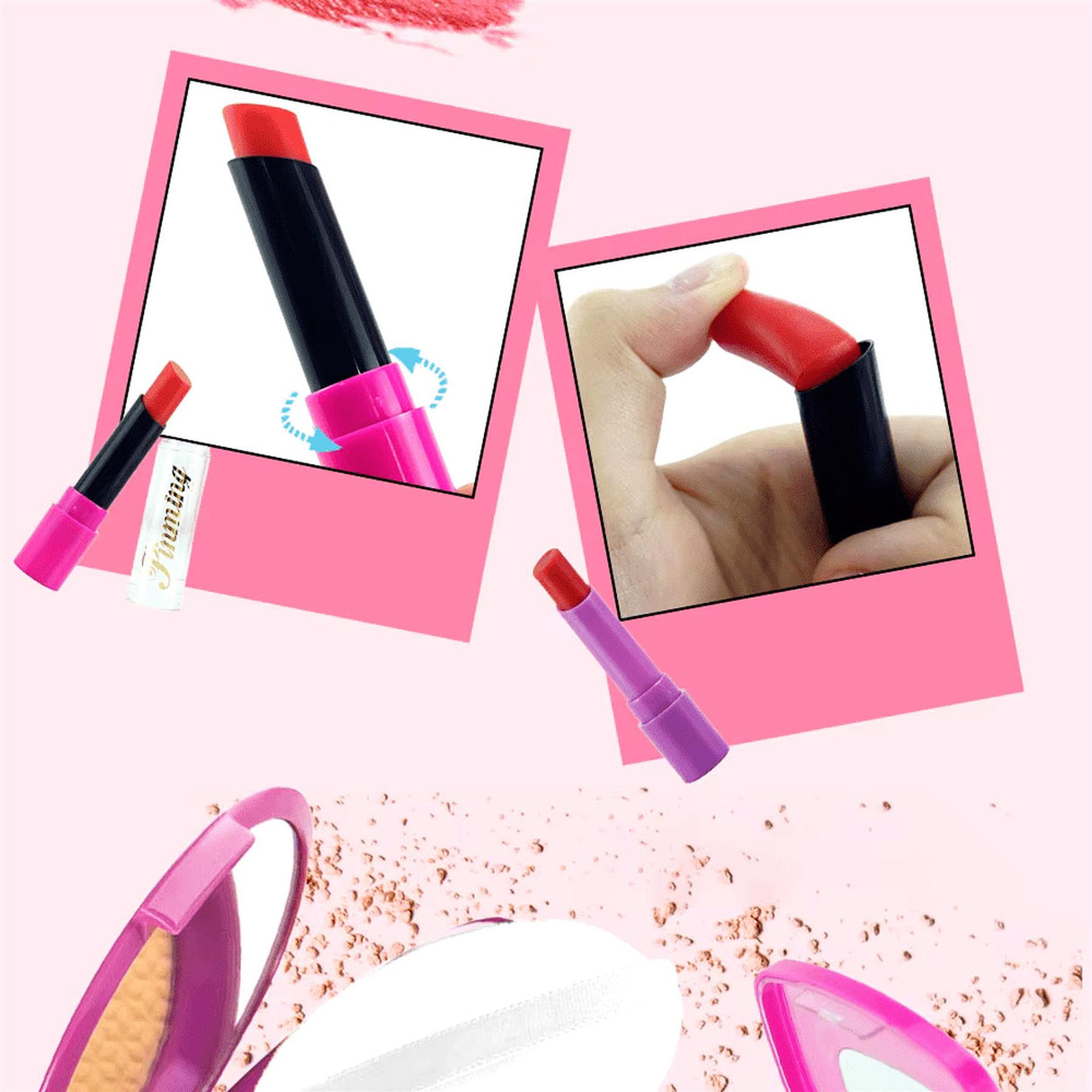 Toy Handbag Pretend Play Makeup Set