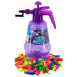 This is a set of air water bombs with balloons.