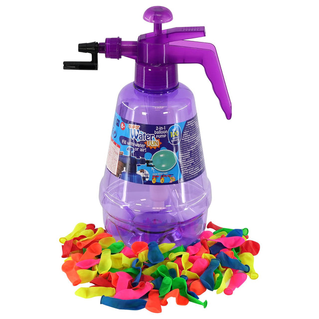 This is a set of air water bombs with balloons.