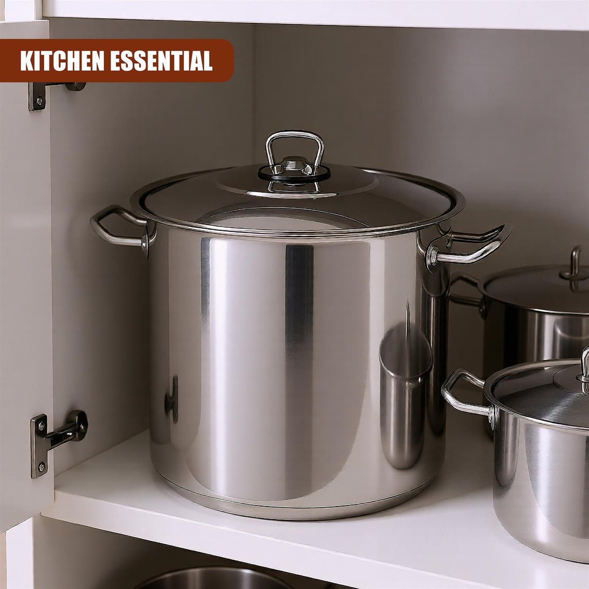 Arian Gastro Stock Pot - 17 Litre