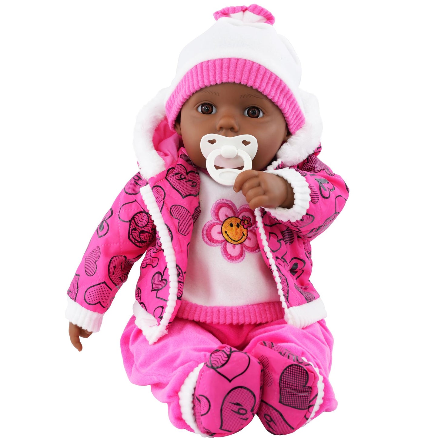 BiBi Black Baby Doll "Sparkle" (50 cm / 20") by BiBi Doll - UKBuyZone