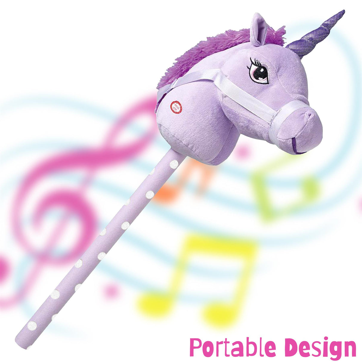 Unicorn Hobby Horse - Lilac