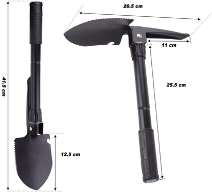 Folding Shovel with Carrier Bag by Geezy - UKBuyZone
