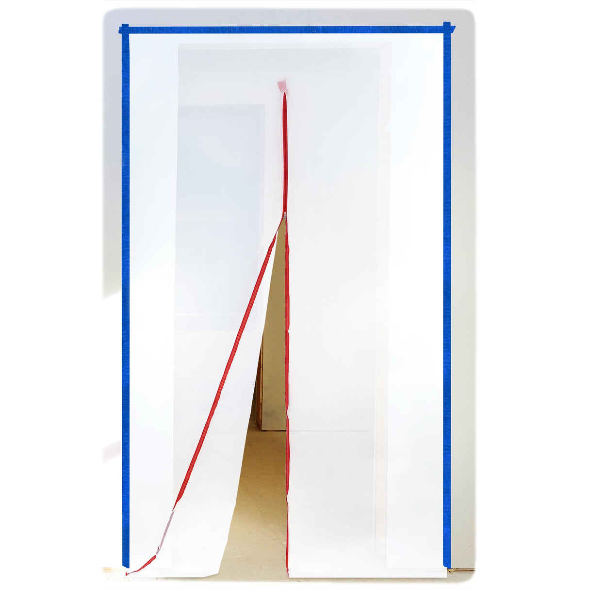 Door Dust Sheet with Zip 220x120cm