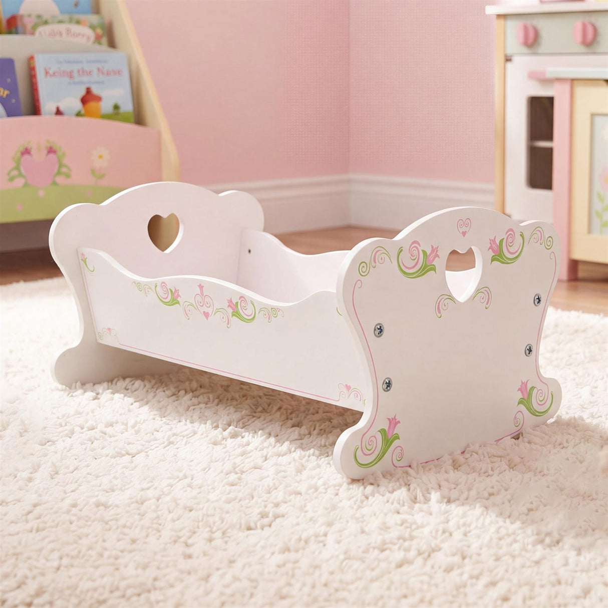 BiBi Furniture - Doll Wooden Cradle