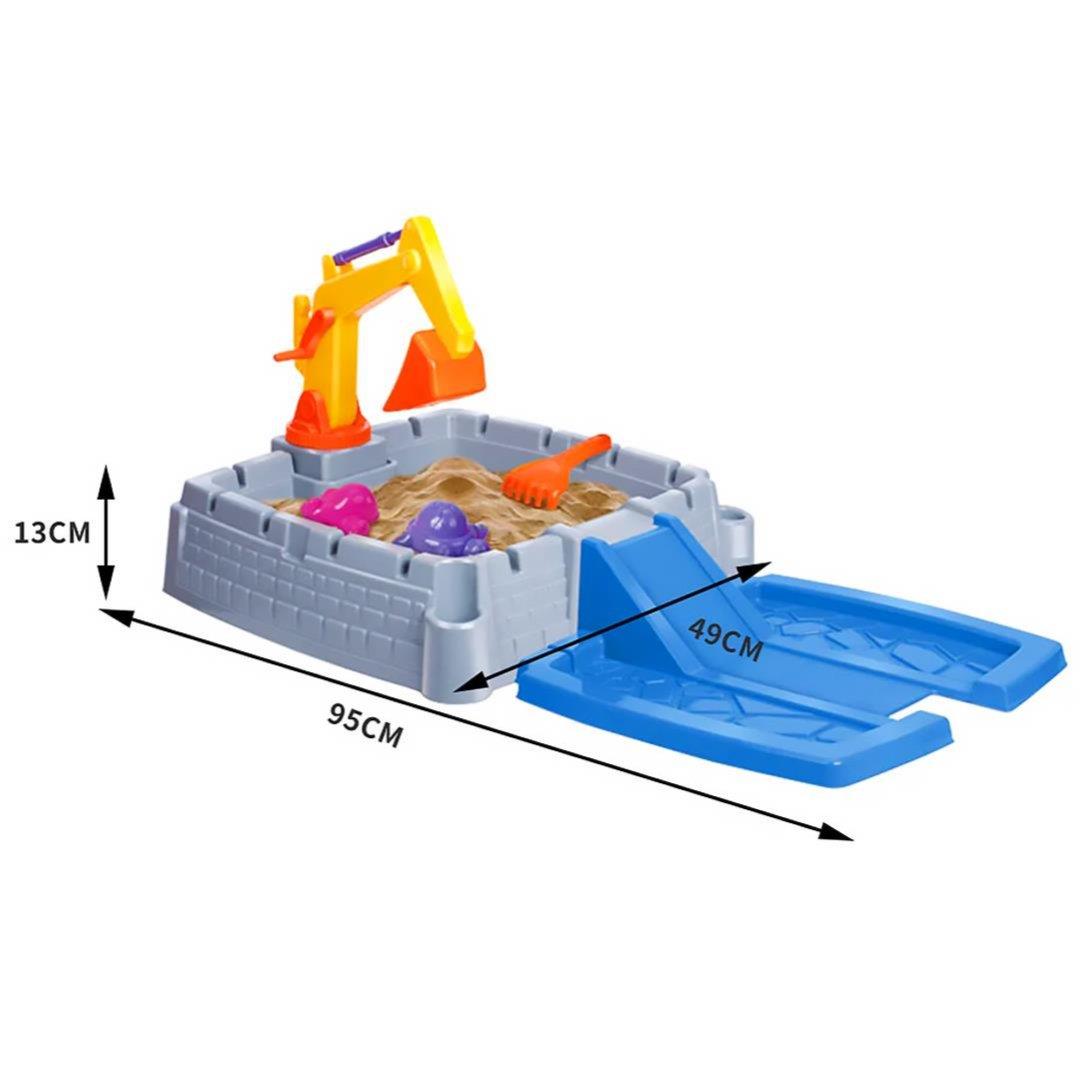 The Magic Toy Shop 2 in 1 Kids Sand Box Water Table