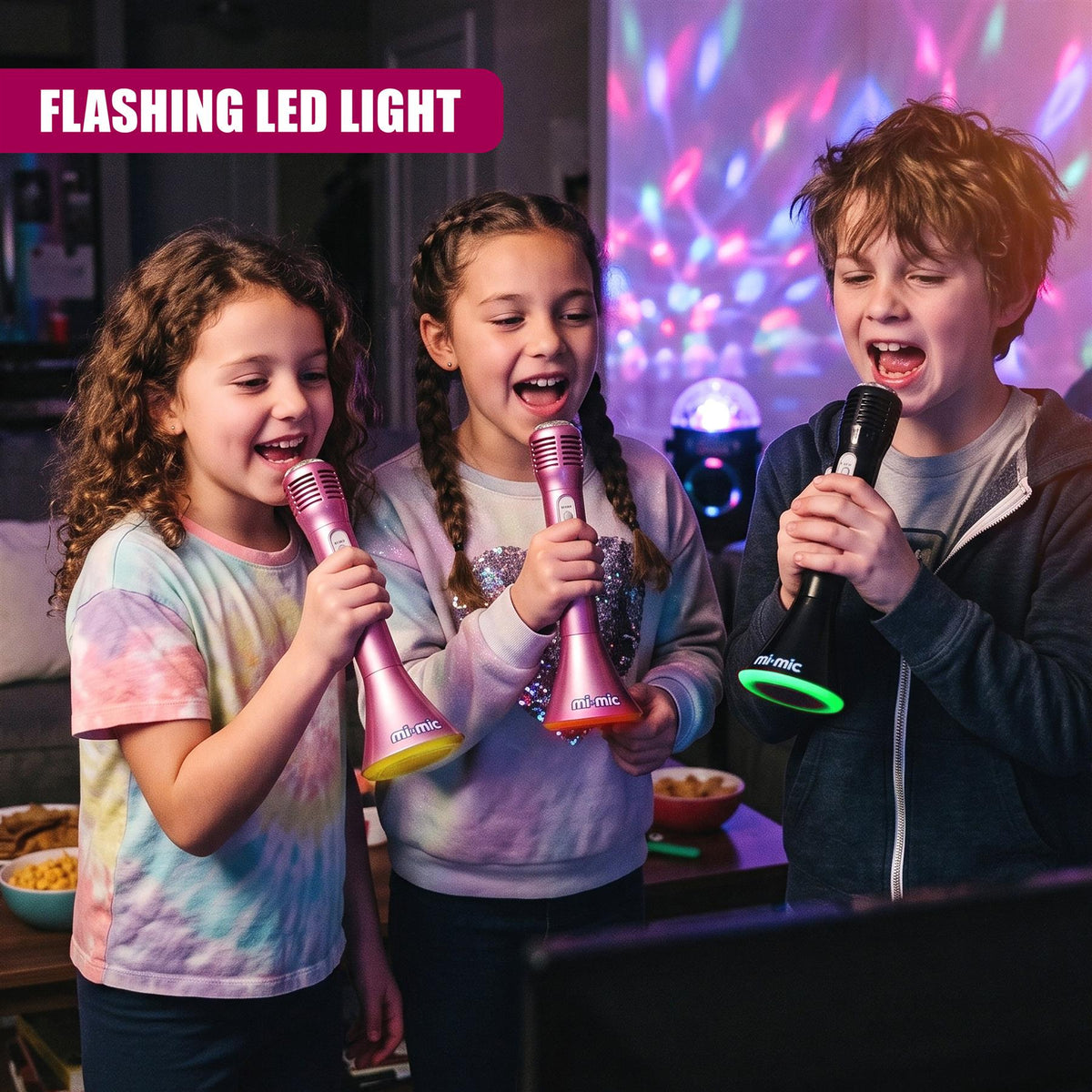 2-in-1 Kids Karaoke Microphones
