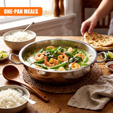 Shallow Casserole Pot with Lid - 3 L