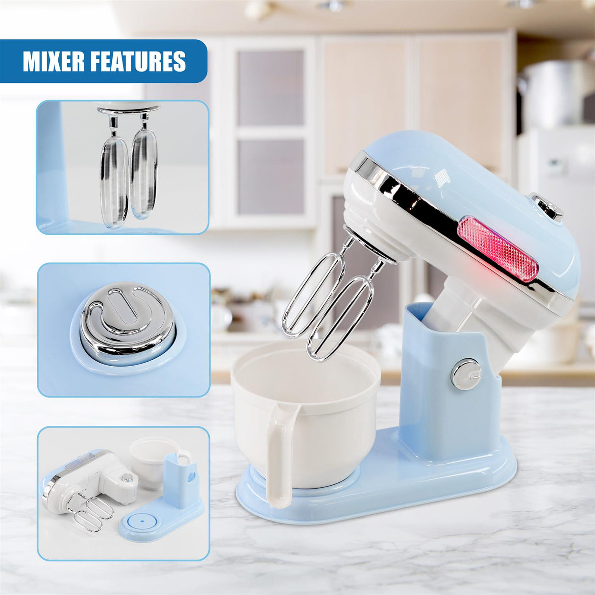 Kitchen Breakfast Pretend Play Toy 9 Pcs by The Magic Toy Shop - UKBuyZone