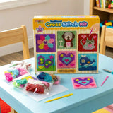 6 in 1 Traditional Cross Stitch Kit for Kids