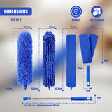6 Piece Extendable Duster Set