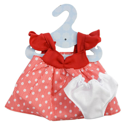 Baby Doll Clothes Set of 6 for Dolls 12-16" by BiBi Doll - UKBuyZone