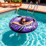 Inflatable Pool Ring 47" - Purple