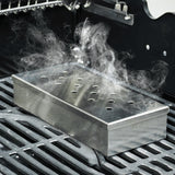 BBQ Smoker Box for Wooden Chips by Geezy - UKBuyZone