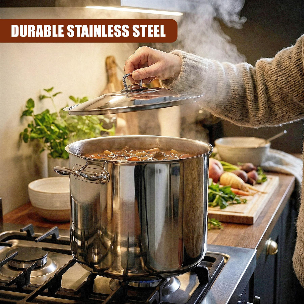 Arian Gastro Stock Pot - 21 L