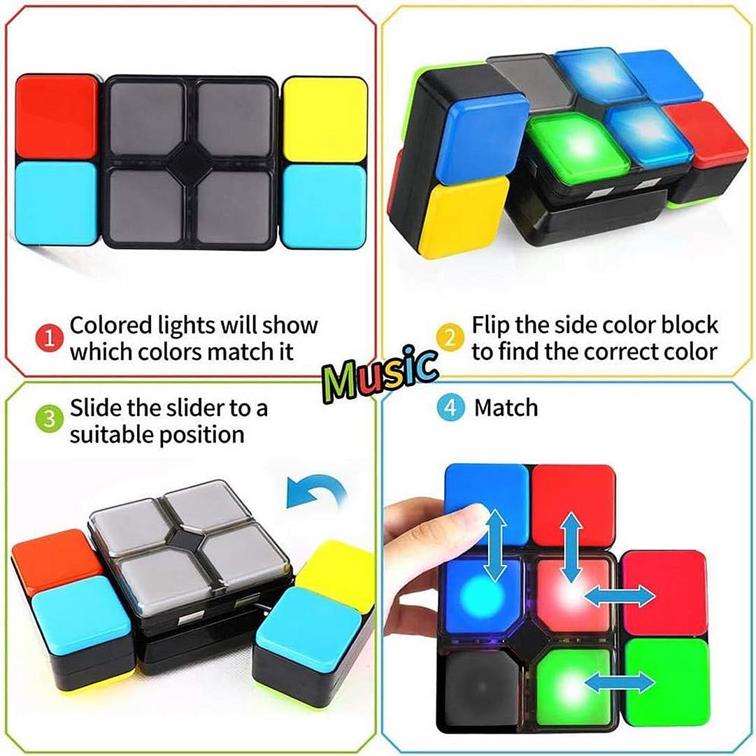 The Magic Toy Shop Magic Cube Electronic Handheld Puzzle Game