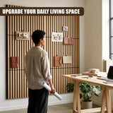 Set of 4 Wall Panels, 60 x 30 cm