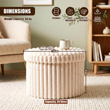 Round Ottoman Stool