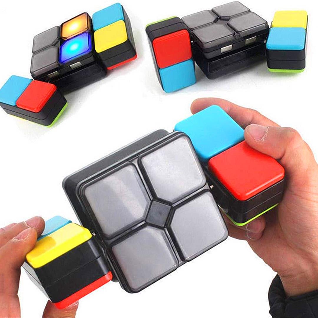 The Magic Toy Shop Magic Cube Electronic Handheld Puzzle Game