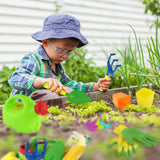 Set Of 3 Kids Garden Tools with Accessories & Carry Bag by The Magic Toy Shop - UKBuyZone