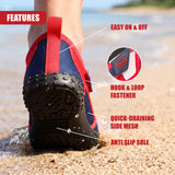 Red Neoprene Aqua Shoes