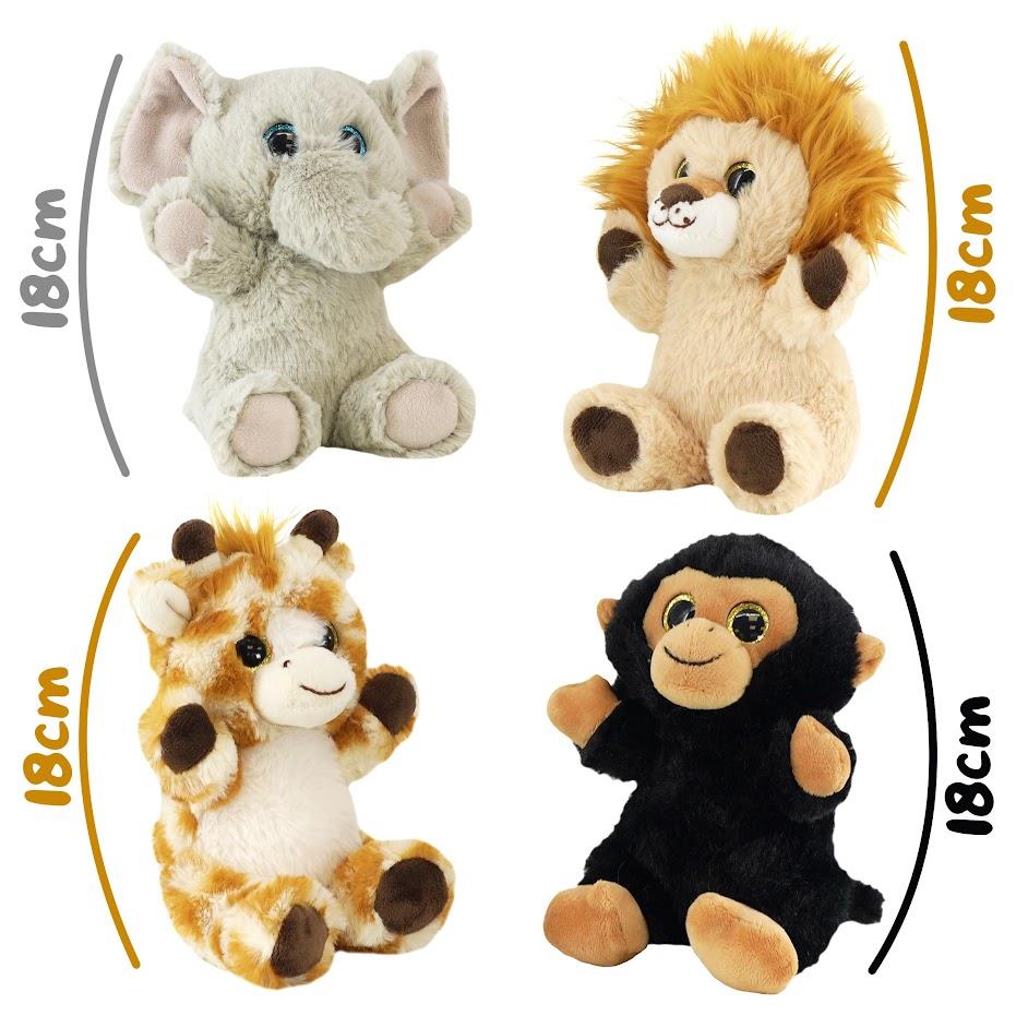 Set of 4 Wild Animal Toys by The Magic Toy Shop - UKBuyZone