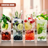 Set of 4 300mL Whisky Drinking  Glasses