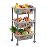 3-Tier Vegetable Trolley