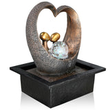 Heart Water Feature Outdoor With LED