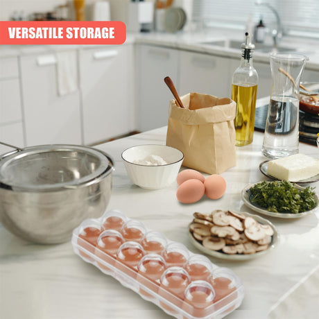 12 Eggs Holder With Lid by GEEZY - UKBuyZone