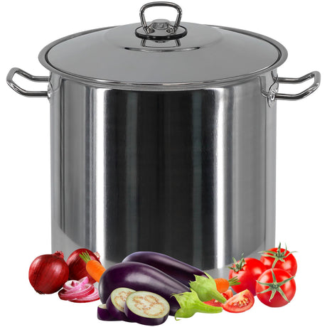 Arian Gastro Stock Pot - 14 Litre by GEEZY - UKBuyZone