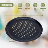 Non-Stick Pizza Baking Tray Set of 4