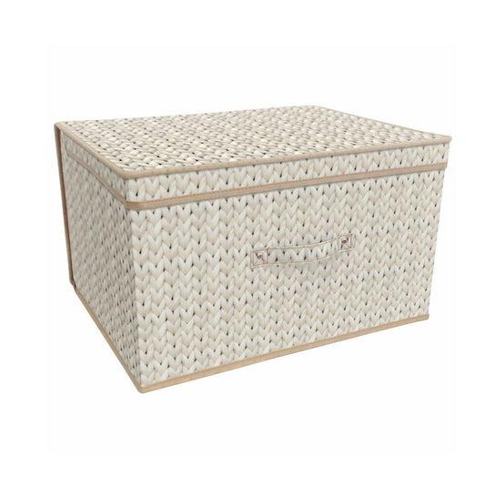Knit Natural Large Storage Box by The Magic Toy Shop - UKBuyZone