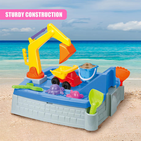 2 in 1 Kids Sand Box Water Table by The Magic Toy Shop - UKBuyZone
