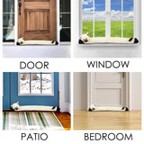 Cream Cat Novelty Draught Excluder