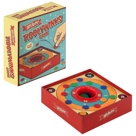 Traditional Tiddlywinks Game for 4 Players by The Magic Toy Shop - UKBuyZone