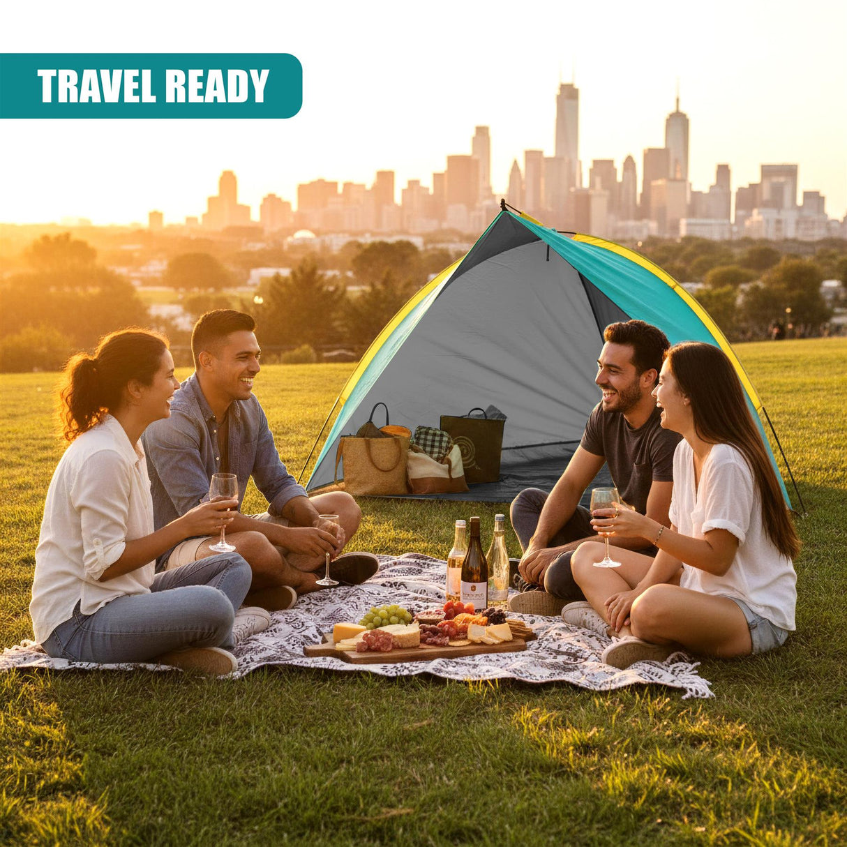 Pop Up Beach Tent