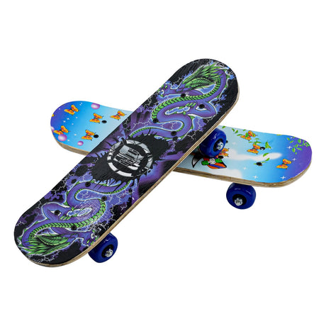 17" Complete Skateboard - Beginners Full Board by Geezy - UKBuyZone