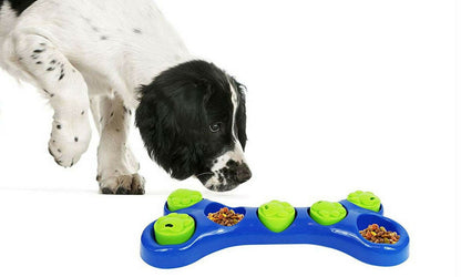 Interactive Bone Dog Treat Toy by GEEZY - UKBuyZone